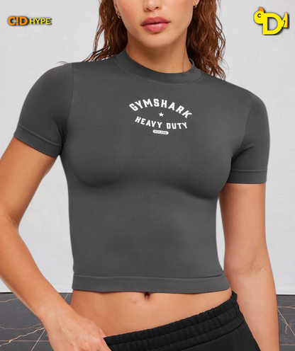 Heavy Duty Seamless T-Shirt “Onyx Grey”