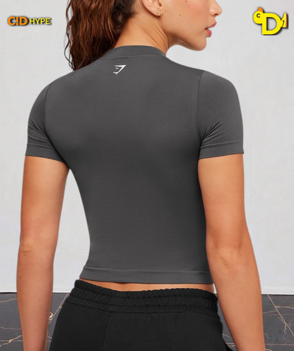Heavy Duty Seamless T-Shirt “Onyx Grey”