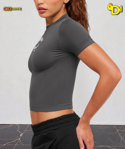 Heavy Duty Seamless T-Shirt “Onyx Grey”