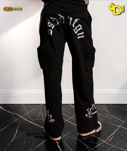 Hellbound Duke Cargo Pants in Black