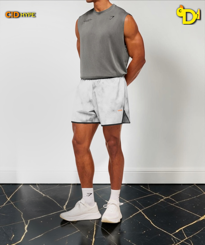 Hybrid 5" Performance Shorts "Smokey Grey"