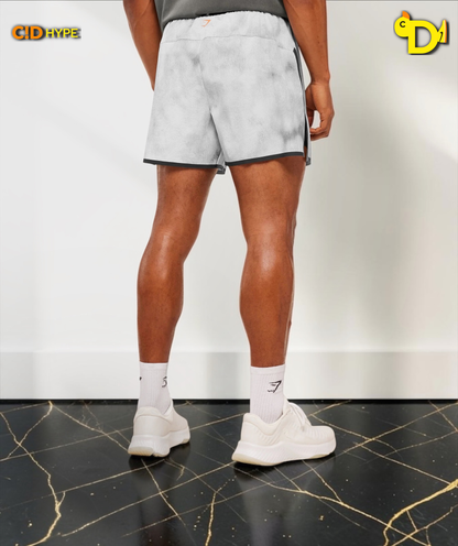 Hybrid 5" Performance Shorts "Smokey Grey"
