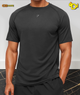 Hybrid Engineered Jacquard T-Shirt "Black"