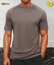 Hybrid Engineered Jacquard T-Shirt "Cool Brown"