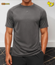 Hybrid Engineered Jacquard T-Shirt "Grey"