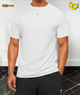 Hybrid Engineered Jacquard T-Shirt "White"