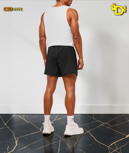 Hybrid Engineered Jacquard Tank "White"
