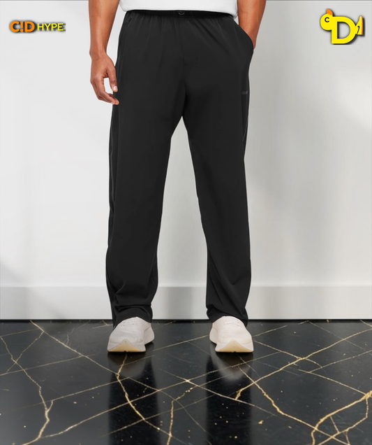 Hybrid Zip Pants "Black"