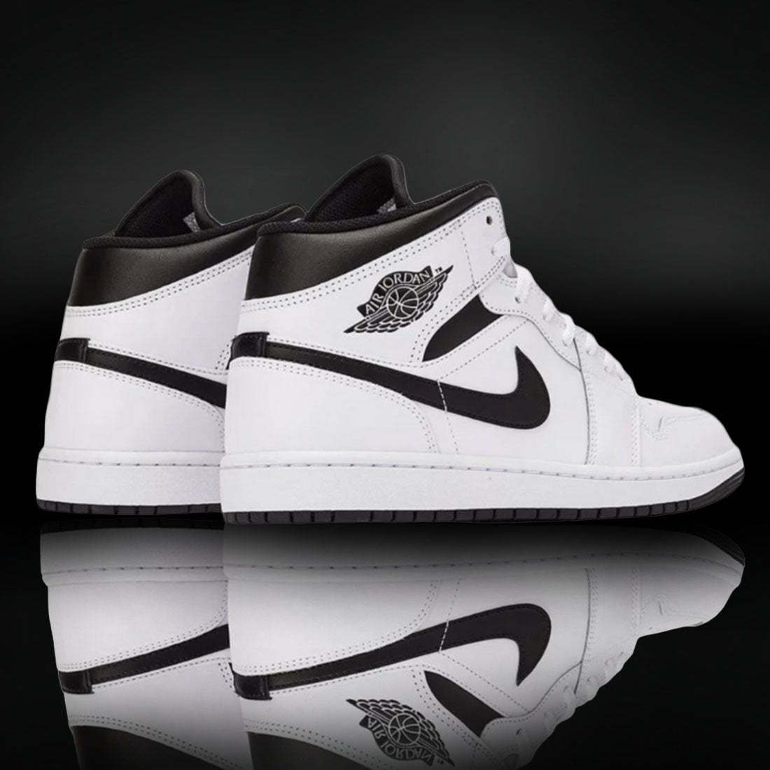 Jordan 1 Mid "Reverse Panda"