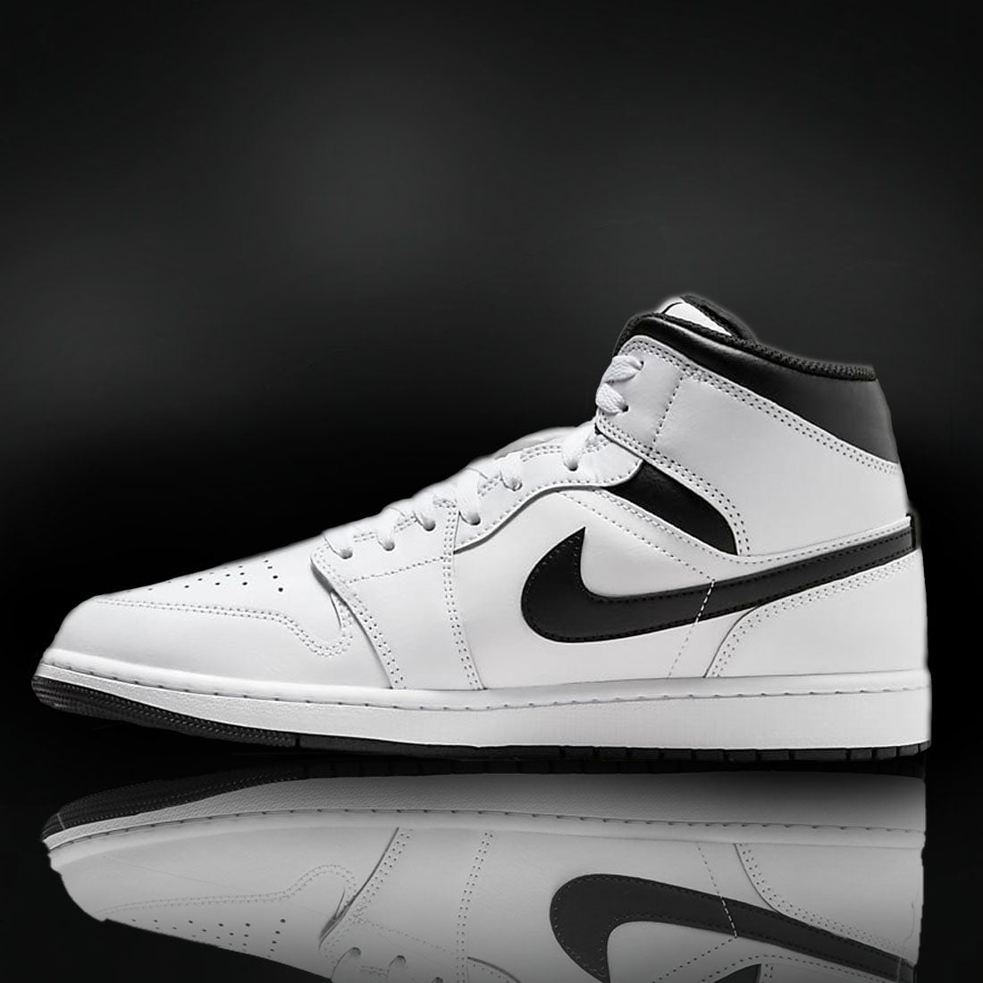 Jordan 1 Mid "Reverse Panda"