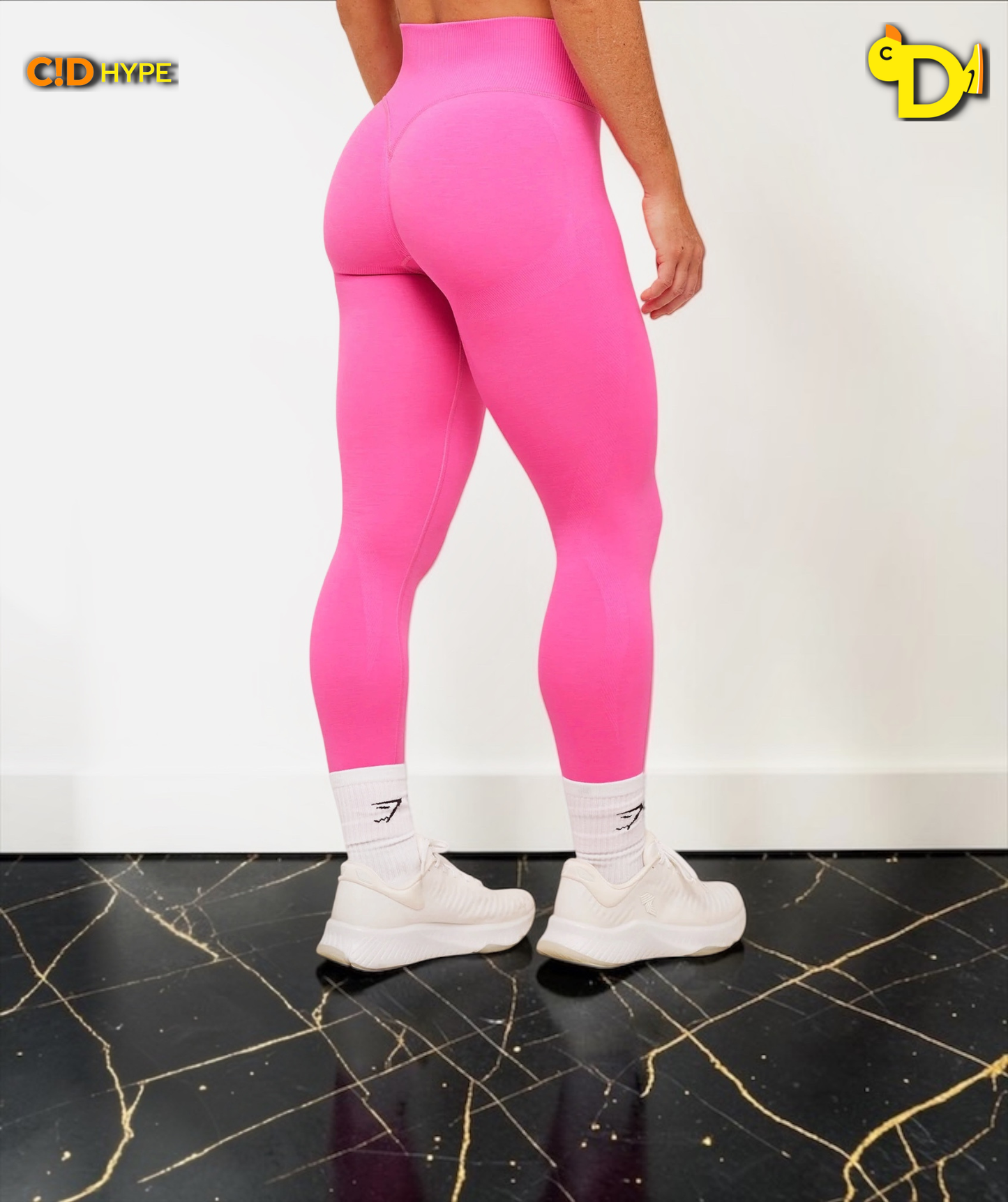 Interval Seamless Leggings "Electric Pink"