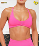 Interval Seamless Light Support Sports Bra "Electric Pink"