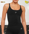 Interval Seamless Midi Tank "Black"