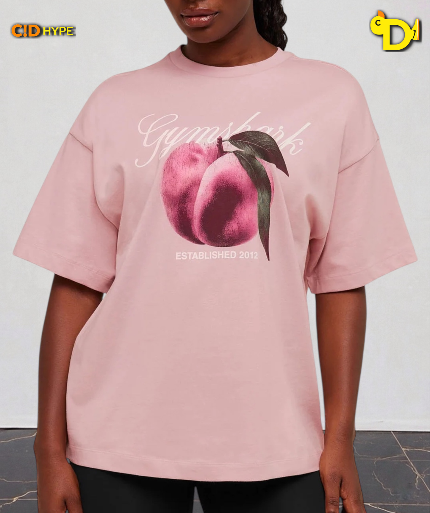 Juicy Peach Short Sleeve T-Shirt “Cloud Pink”