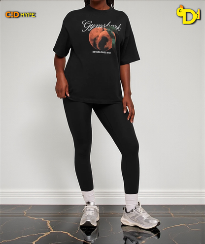 Juicy Peach Short Sleeve T-Shirt “Black”