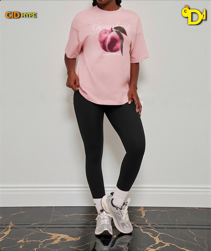 Juicy Peach Short Sleeve T-Shirt “Cloud Pink”