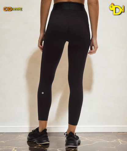 License to Train High-Rise Tight 25" Logo "Black"