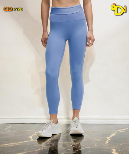 License to Train High-Rise Tight 25" Logo "Prep Blue"
