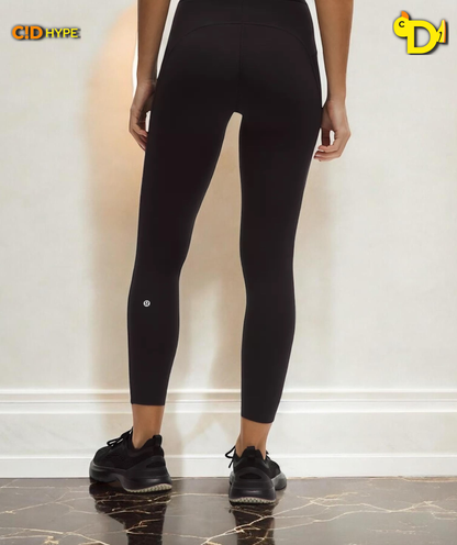 License to Train High-Rise Tight 25" Logo "True Navy"