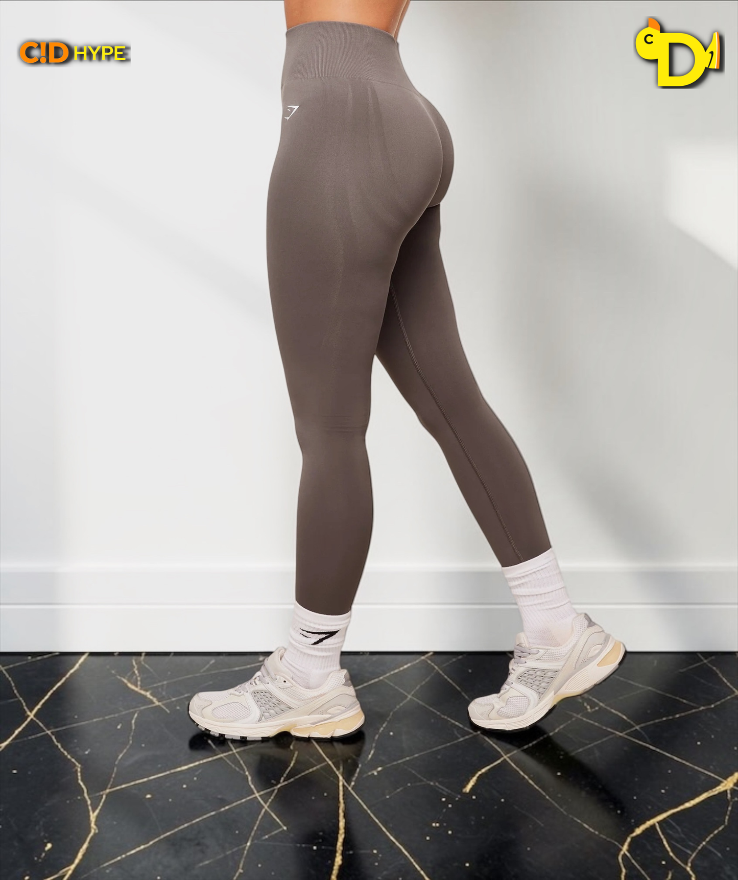 Light Hold Leggings "Cool Brown"