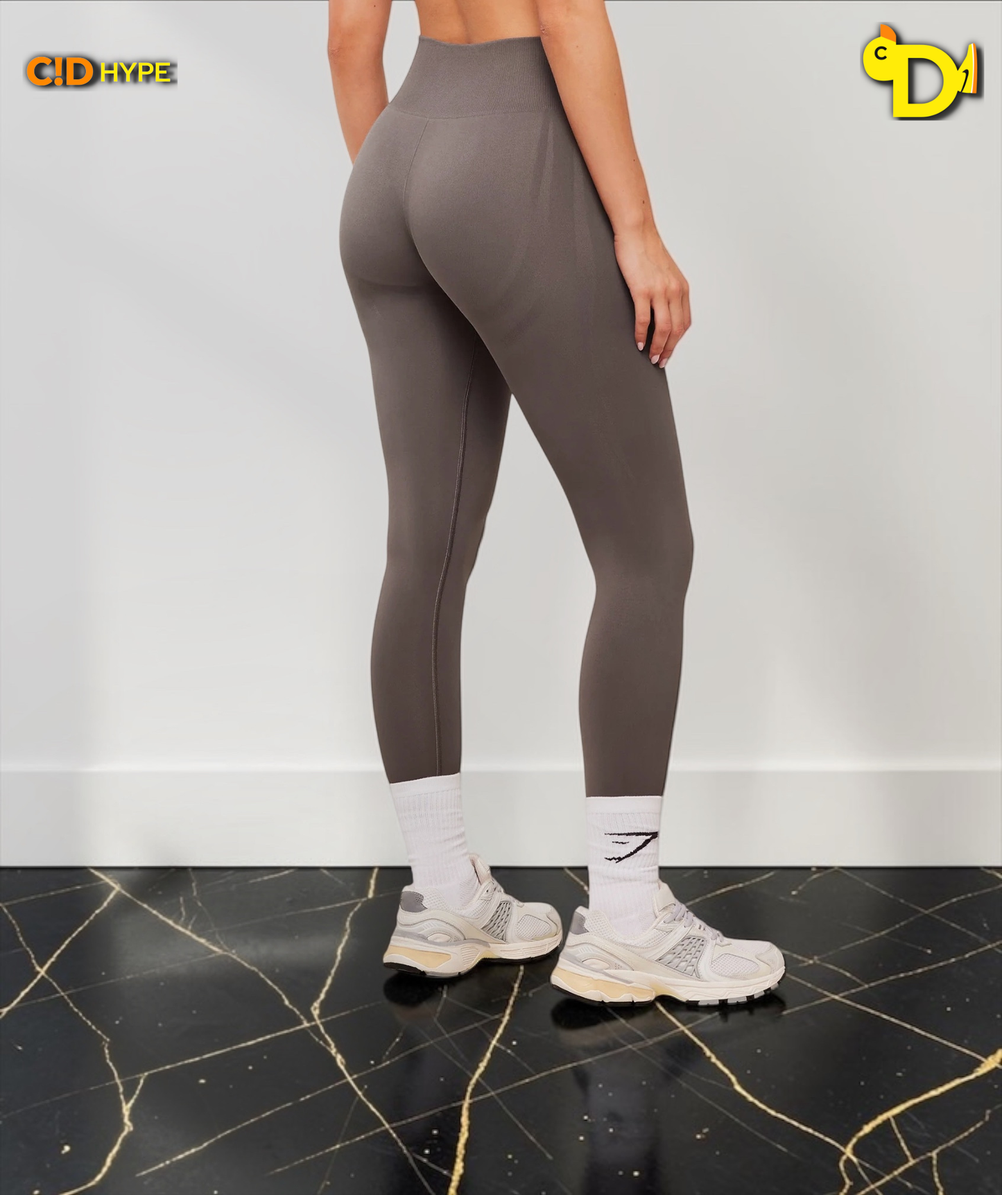 Light Hold Leggings "Cool Brown"