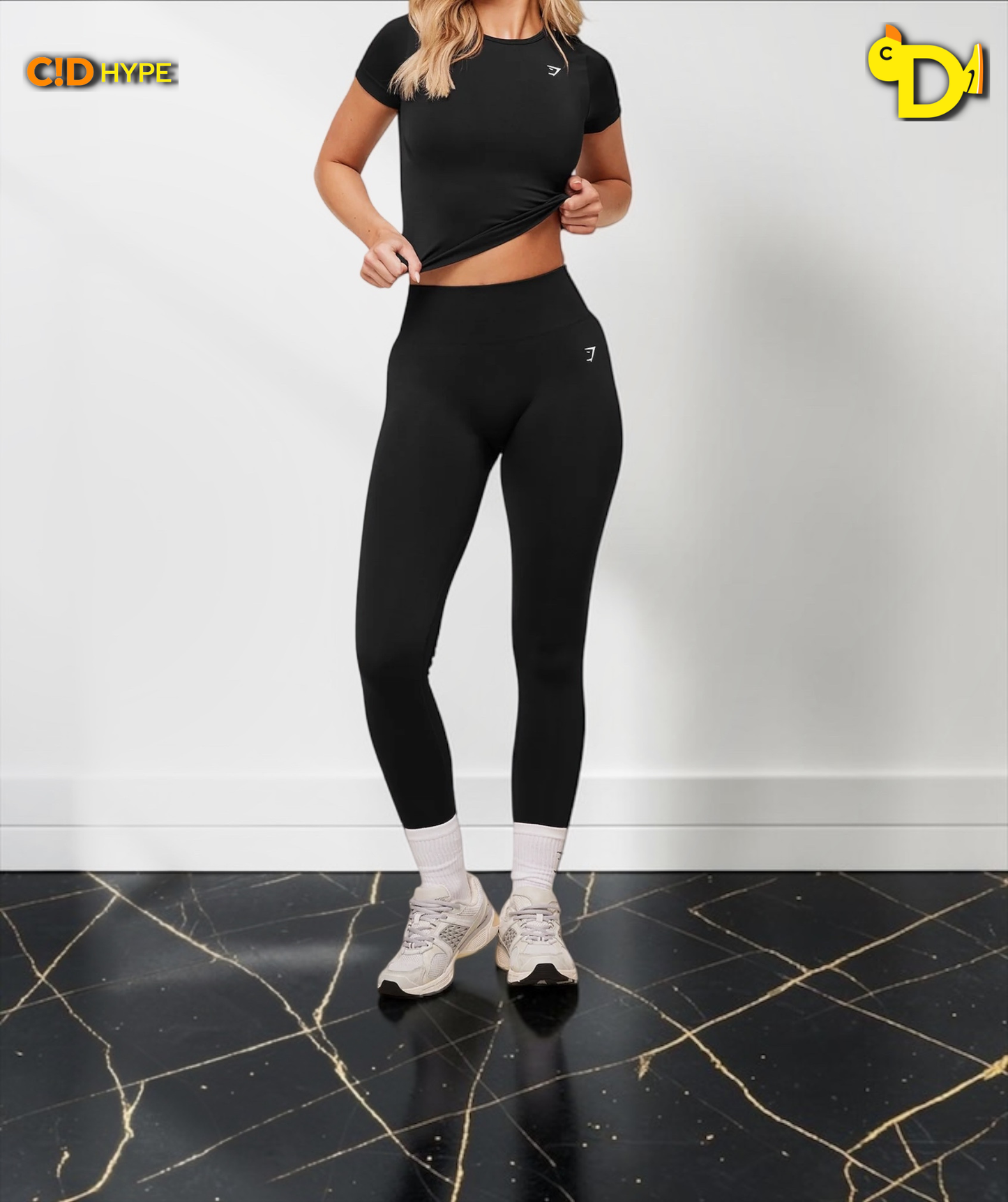 Light Hold Leggings "GS Black"