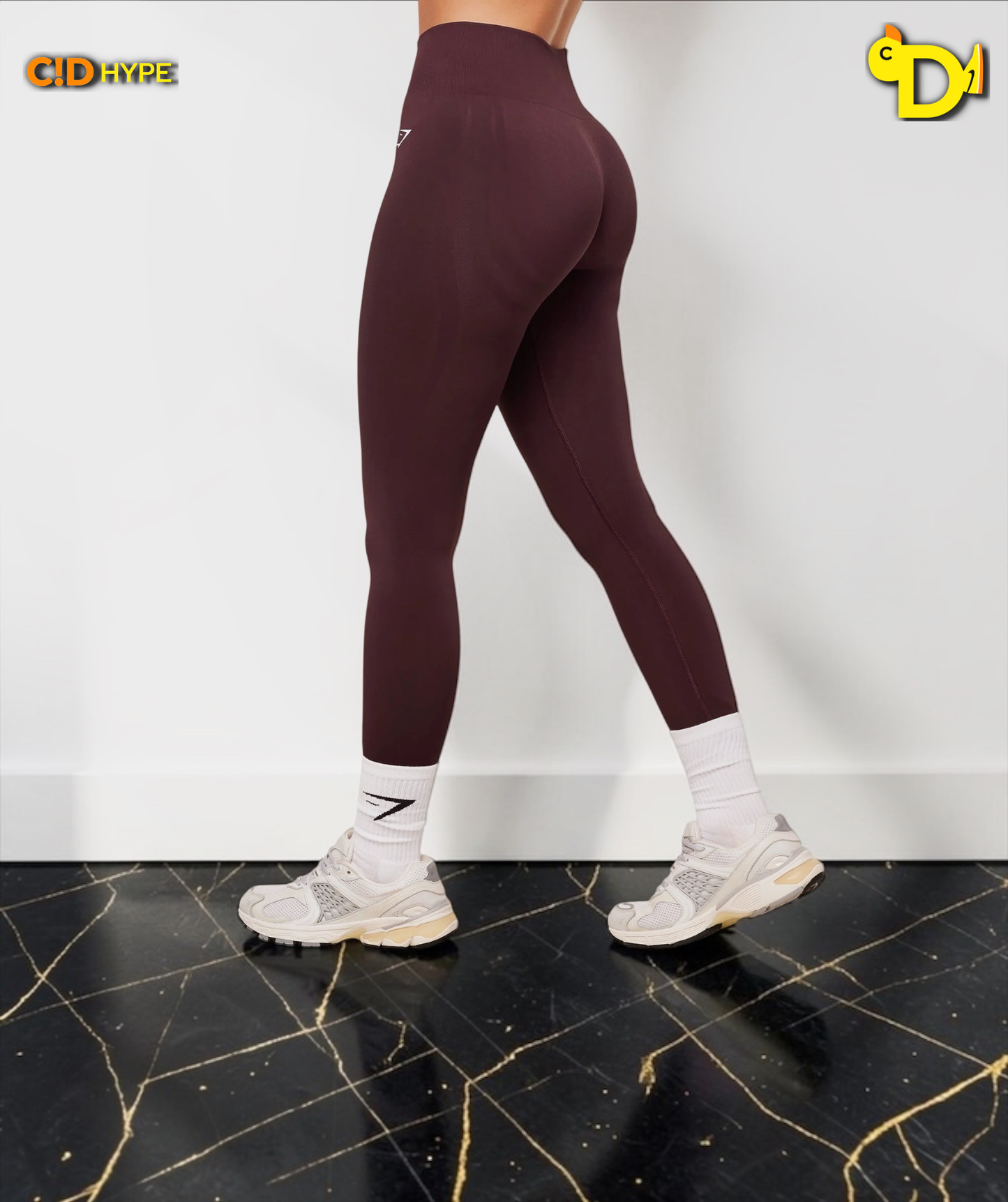 Light Hold Leggings "GS Cherry Purple"