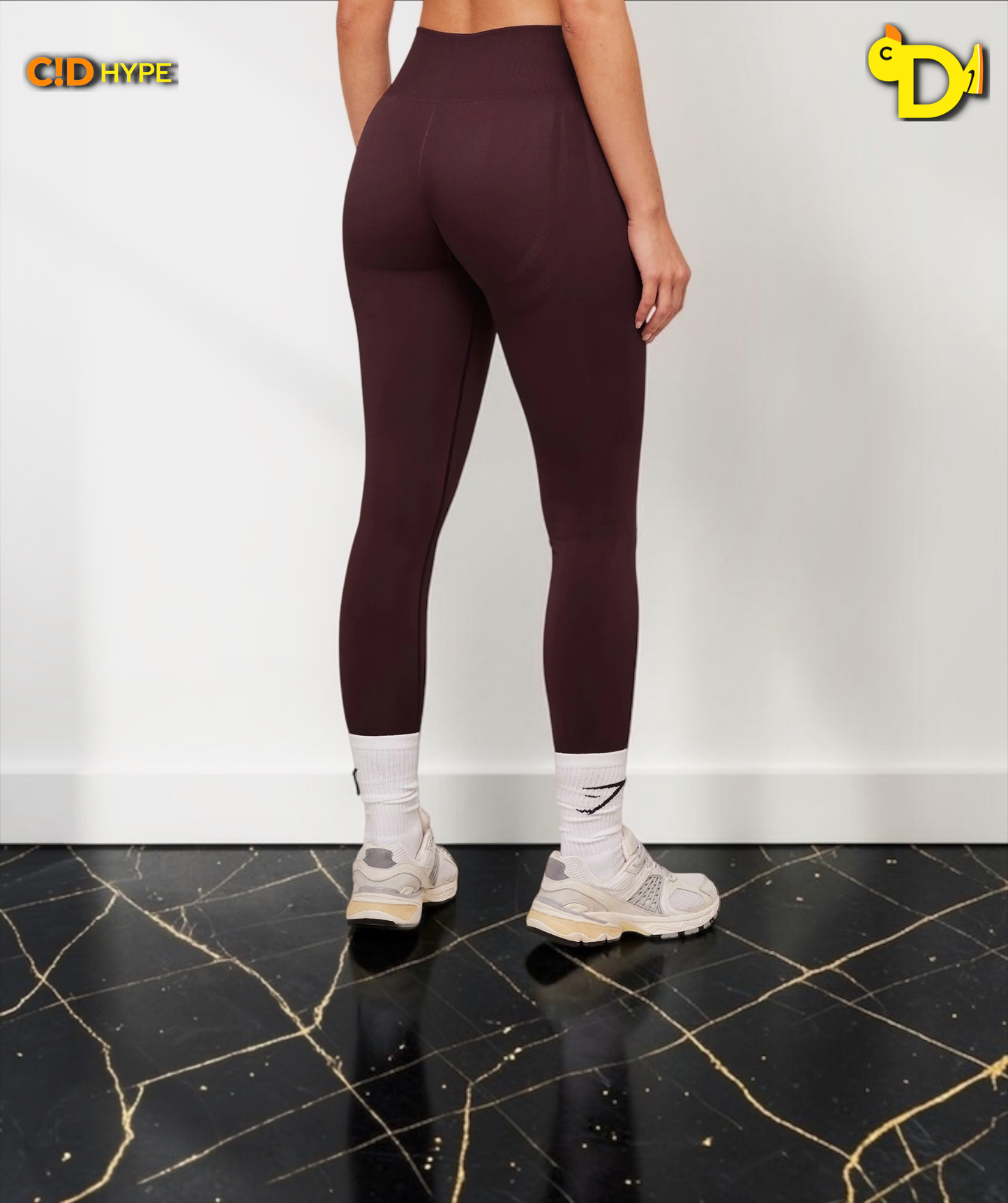 Light Hold Leggings "GS Cherry Purple"