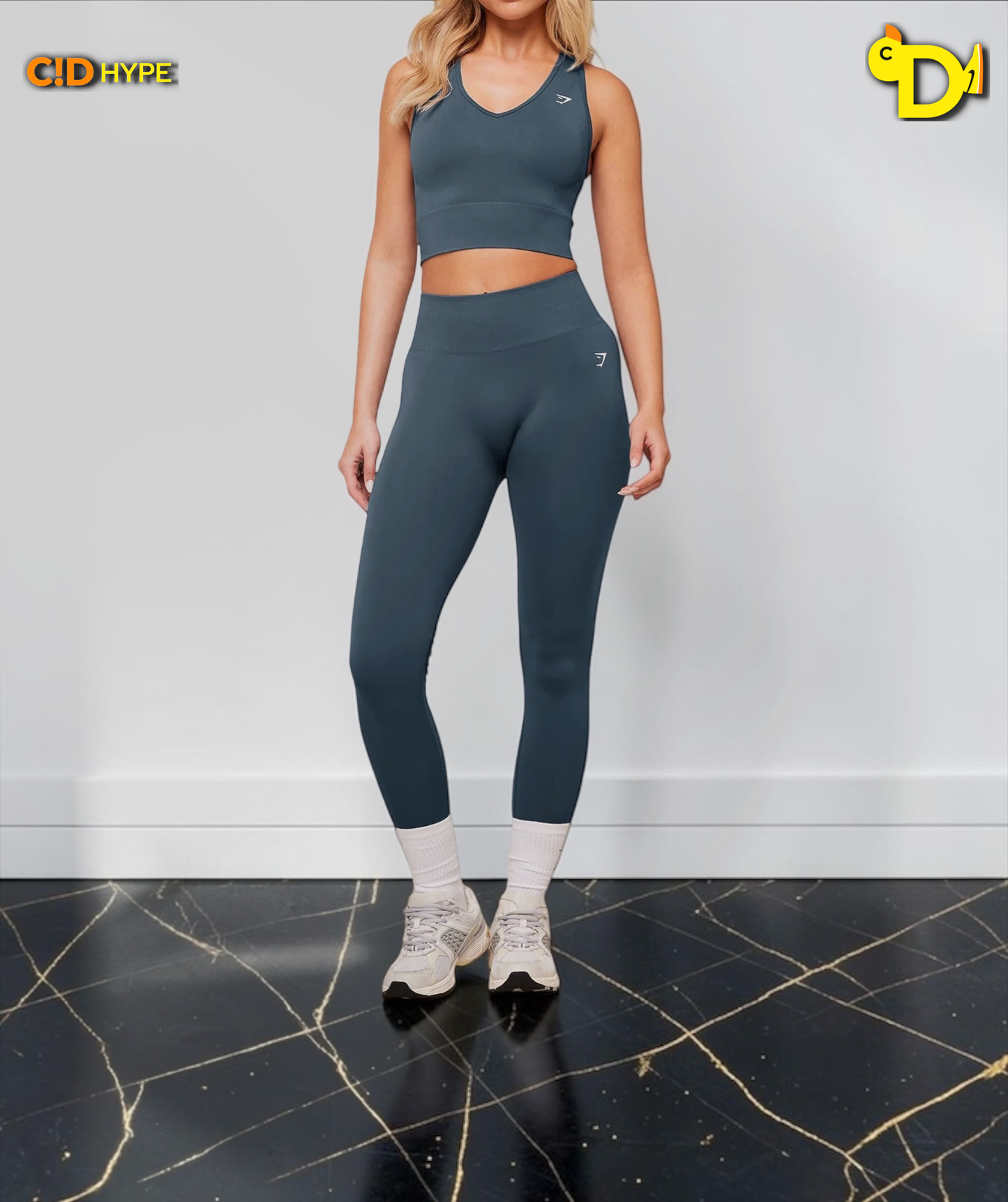 Light Hold Leggings "GS Stealth Blue"