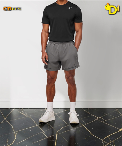 Movement Sport 5" Shorts "Grey"