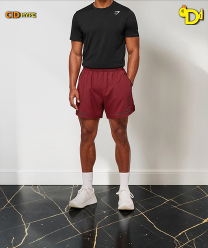 Movement Sport 5" Shorts "Sets Red"