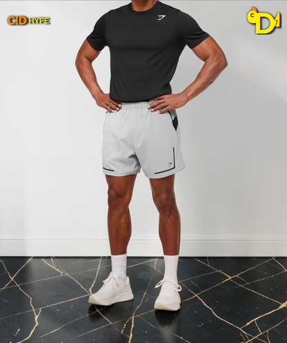 Movement Sport 5" Shorts "Smokey Grey"