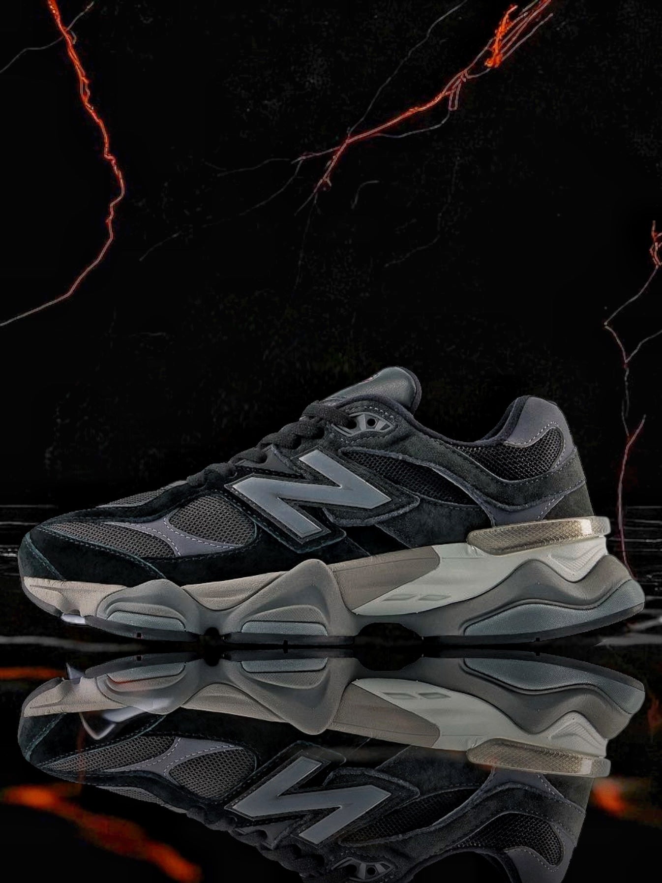 New Blance 9060 "Castlerock Black"