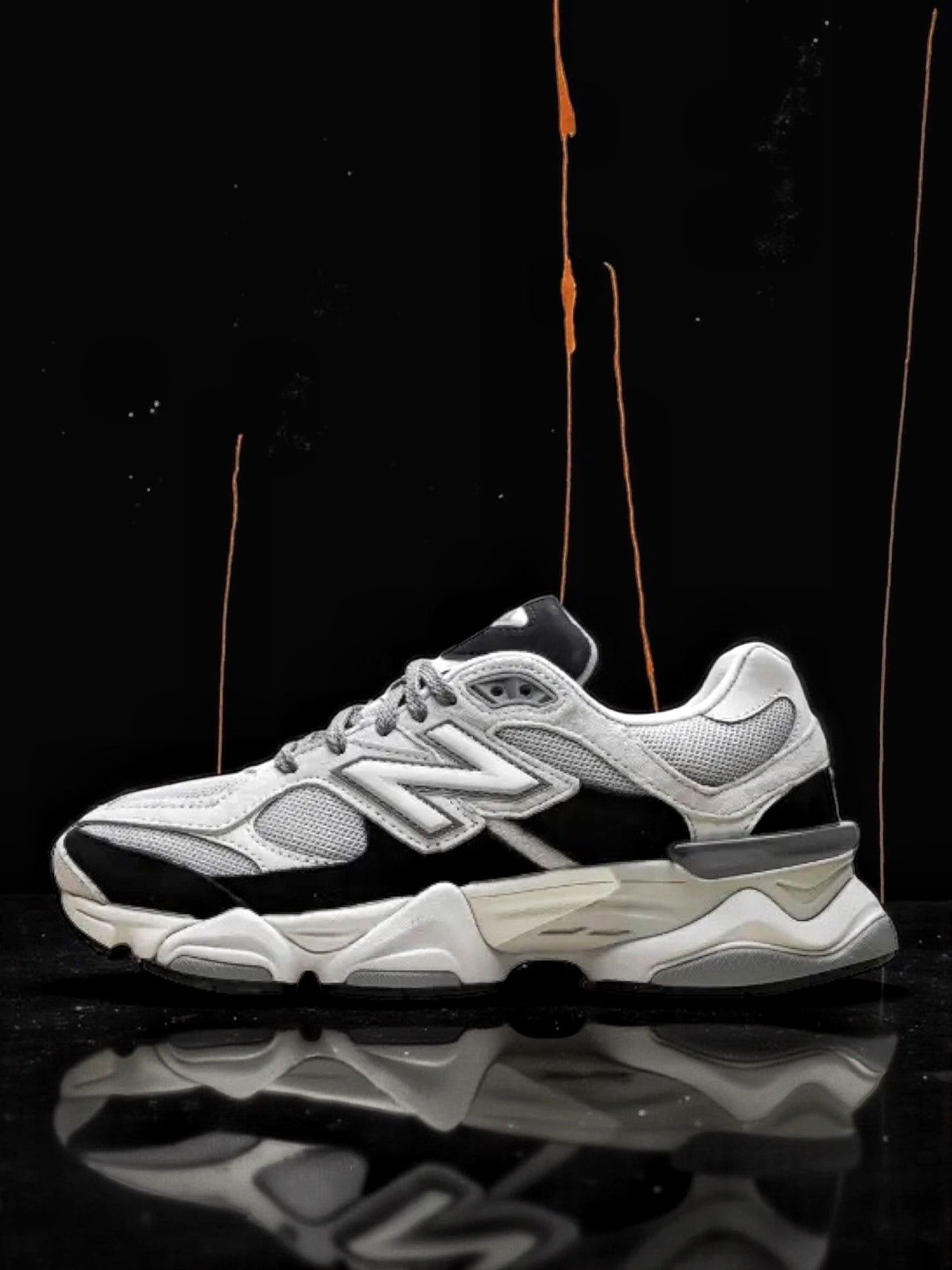 New Blance 9060 "Grey Jet Black"