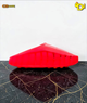 Nike Mind 001 Slide "Solar Red"