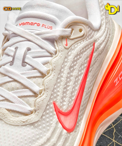 Nike Vomero Plus "Sail Hot Lava Orange"