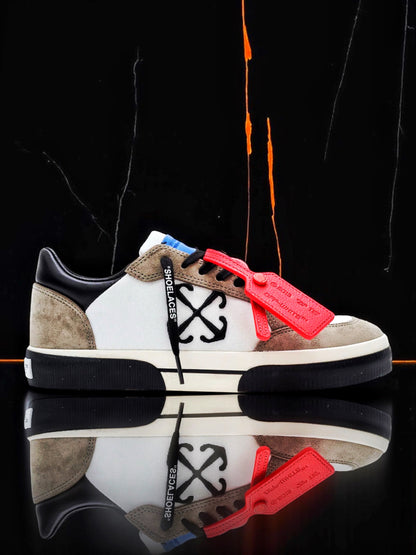 Off-White Low Vulcanized "Black/Beige