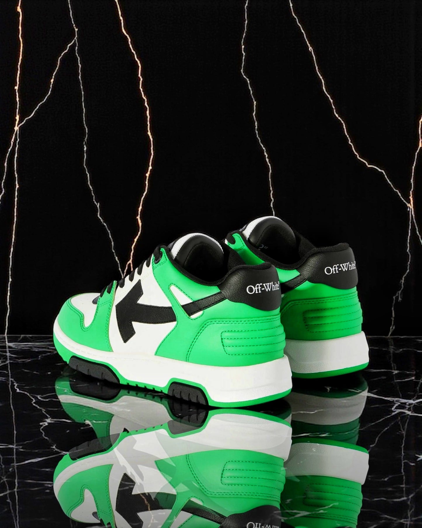 Off-White Out Of Office "Green/Black"