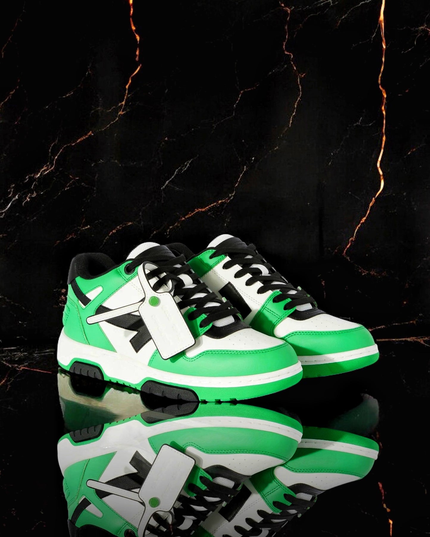 Off-White Out Of Office "Green/Black"