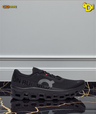 On Cloudmonster 1 "Black/Black"