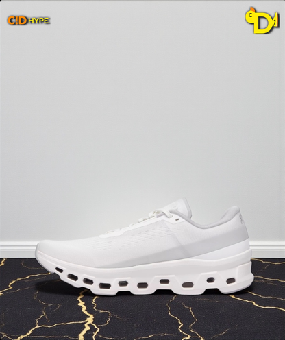 On Cloudmonster 1 "White/White"