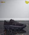 On Cloudmonster Void "Black/Black"