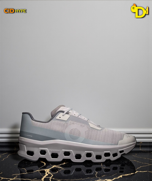 On Cloudmonster Void "Grey/Grey"