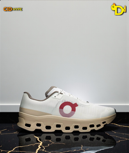 On Cloudmonster Void "Ivory/Sand"