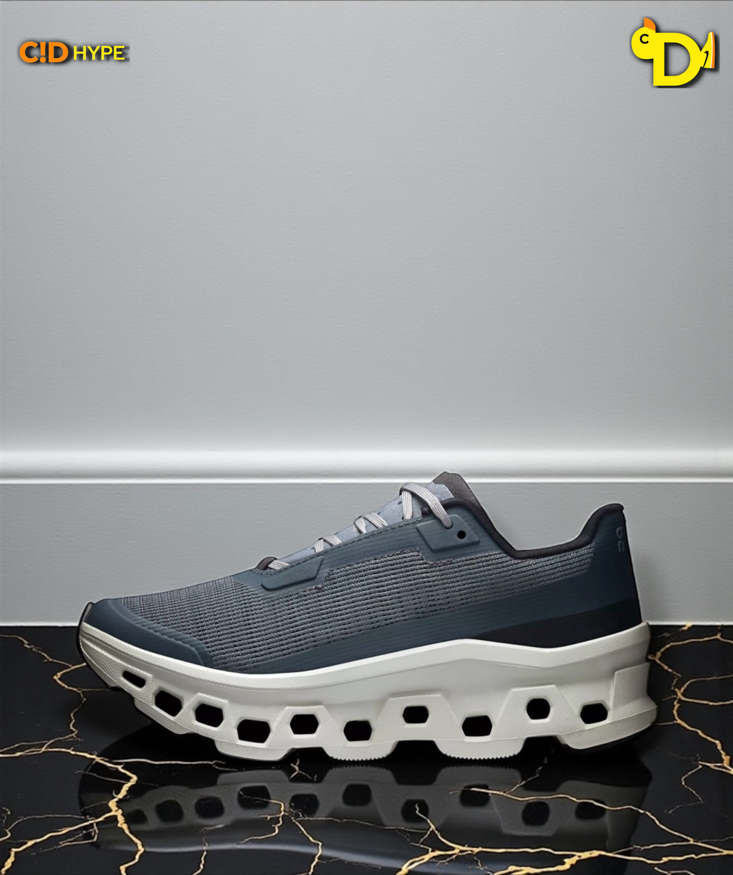 On Cloudmonster Void "Stone/Glacier"