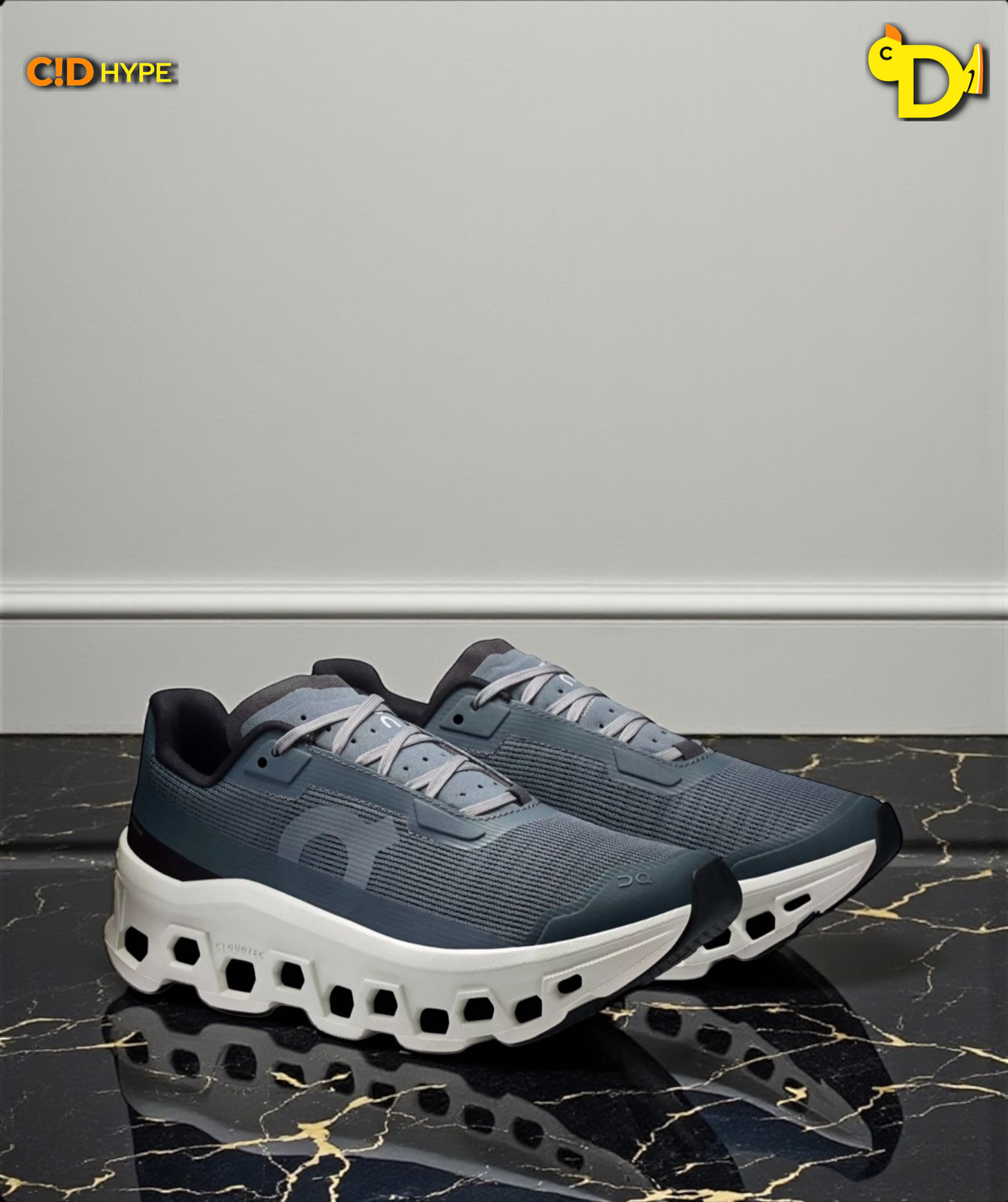 On Cloudmonster Void "Stone/Glacier"