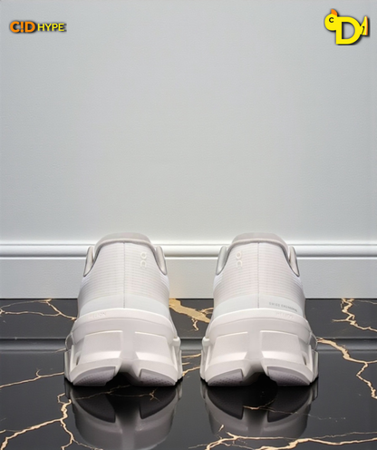 On Cloudmonster Void "White/White"