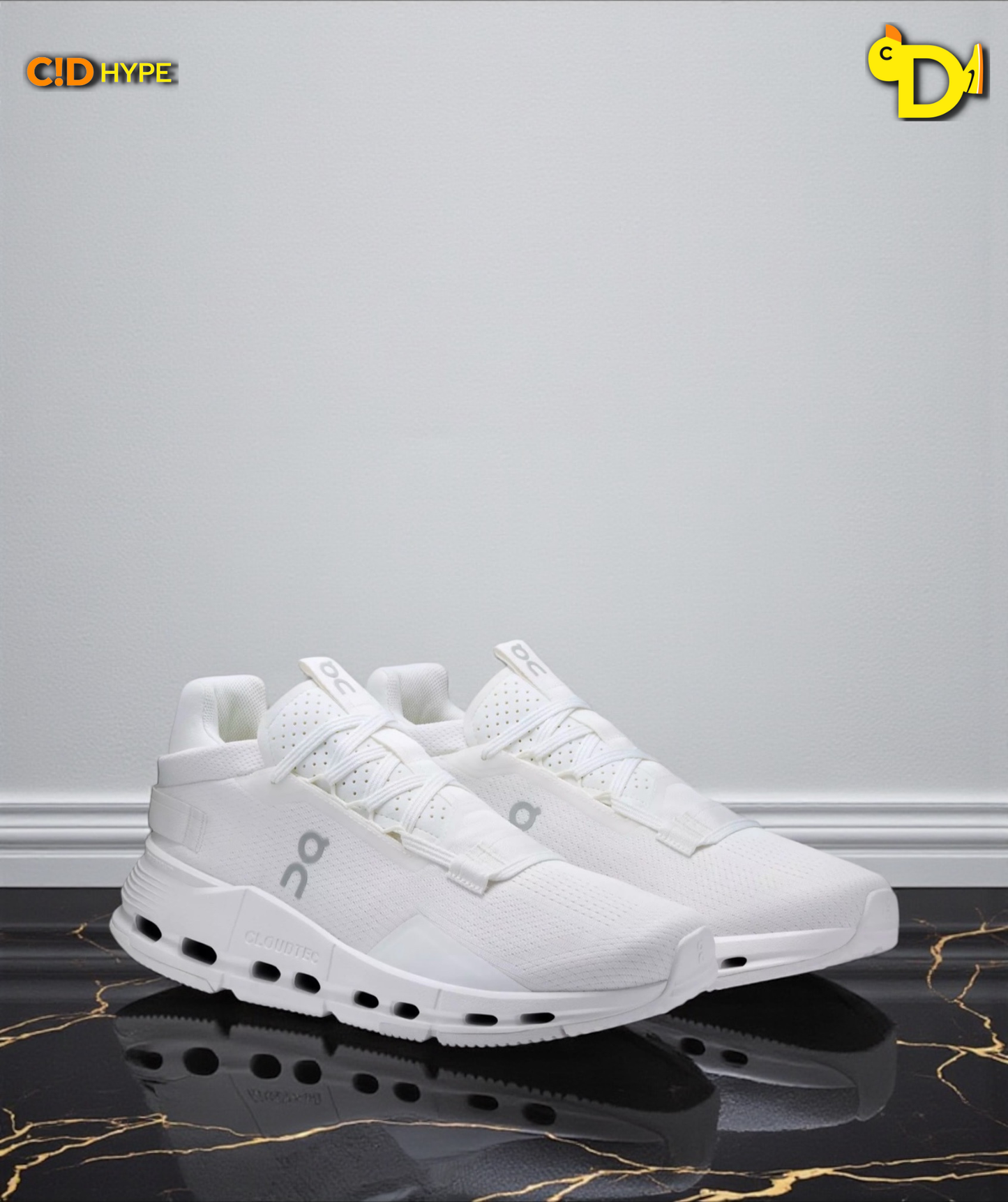 On Cloudnova 2 "White/White"