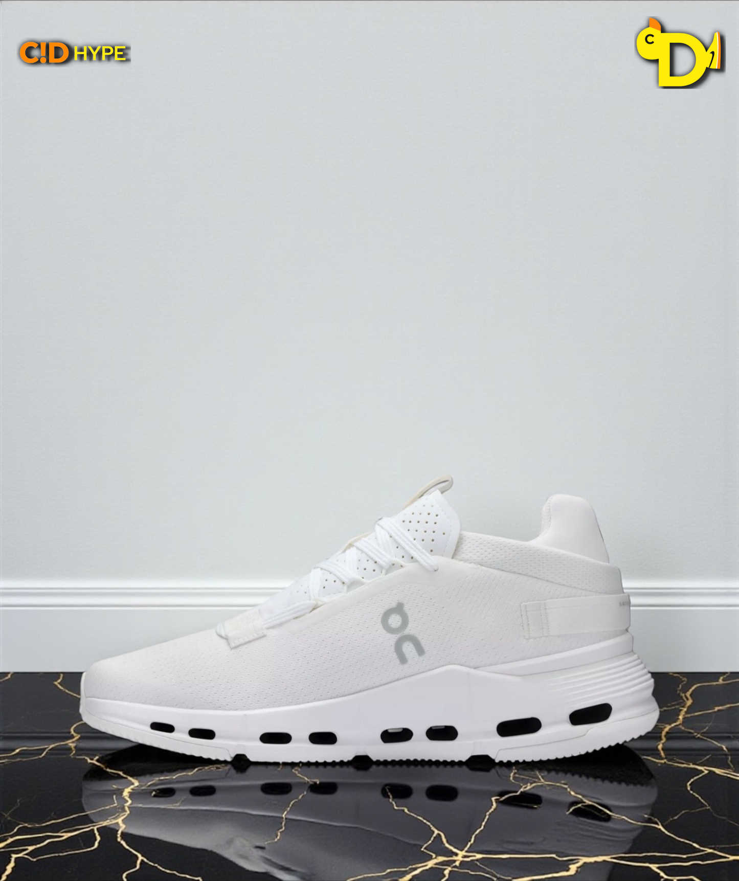 On Cloudnova 2 "White/White"