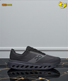 On Cloudsurfer Next "Black/Black/Gray"